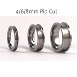 Tungsten Ring Core For Inlay Polished Pipe Cut
