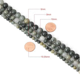 Turquoise Sea Sediment Agate Stone Beads for Jewelry Making 4-12mm DIY Bracelet