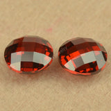 3-8mm Round Pink CZ Synthetic Gems
