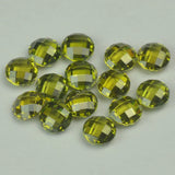 3-8mm Round Pink CZ Synthetic Gems