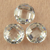 3-8mm Round Pink CZ Synthetic Gems