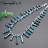 Citrine/Amethyst/Labradorite Quartz Point Beads 5-20mm-7-28mm