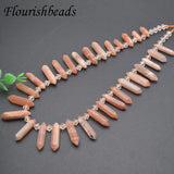 Citrine/Amethyst/Labradorite Quartz Point Beads 5-20mm-7-28mm