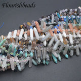 Citrine/Amethyst/Labradorite Quartz Point Beads 5-20mm-7-28mm