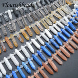 Citrine/Amethyst/Labradorite Quartz Point Beads 5-20mm-7-28mm