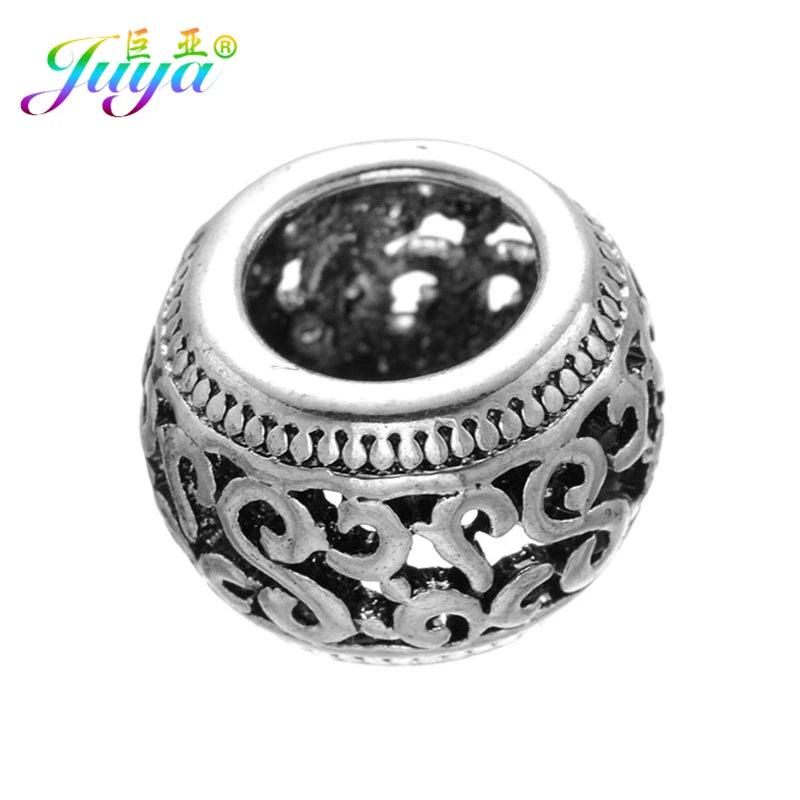 Vintage Antique Bronze European Beads Accessories For Women Men