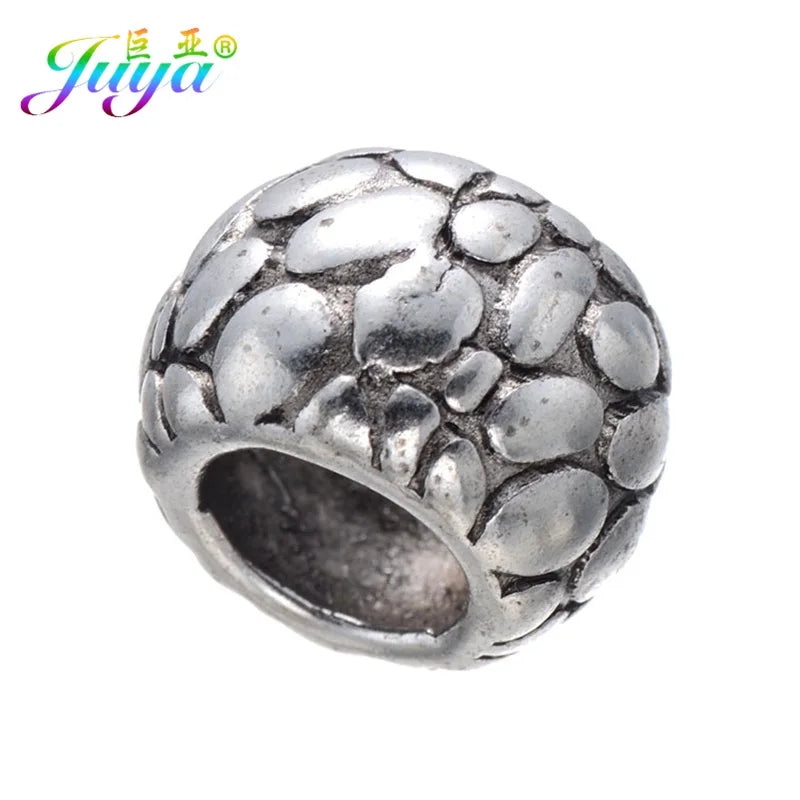 Vintage Antique Bronze European Beads Accessories For Women Men