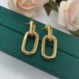 Vintage Woman Earrings Hypoallergenic Stainless Steel