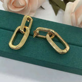 Vintage Woman Earrings Hypoallergenic Stainless Steel