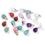Water Drop Shape Amethysts Opalite Pendant for Women Necklace