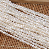 2-2.5mm Potato Shape Freshwater Pearls Strand