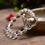 Crystal Beads Fox Bracelet Lucky Wealth Women Girlfriend Jewelry