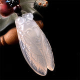 Crystal Cicada Pendant Necklace for Women Crystal Jewelry