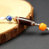 Natural Shell Bracelets With Silk Crystal Beads for Men Women