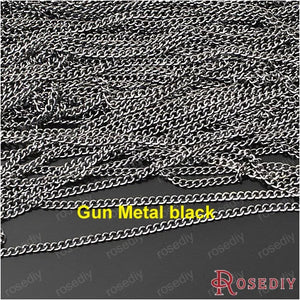 1.5mm Silver Iron Twisted Chain 5 Meter