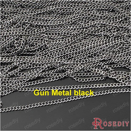 1.5mm Silver Iron Twisted Chain 5 Meter