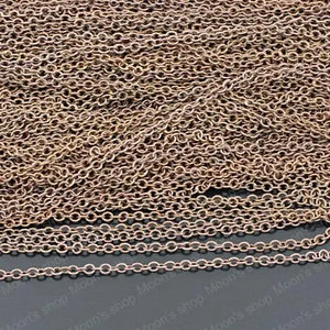 2mm Antique Copper Link Chains 5 Meter
