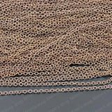 2mm Antique Copper Link Chains 5 Meter