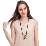 Bohemian Long Chain Necklace for Women Christmas Gift