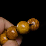 Wooden Beads Bracelet Lucky Wood Buddha Hand String National Wind Jewelry