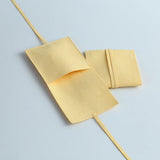 Yellow Microfiber Jewelry Packaging Bag for Gift Wedding Party