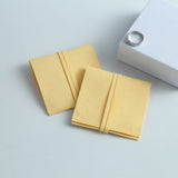 Yellow Microfiber Jewelry Packaging Bag for Gift Wedding Party