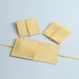Yellow Microfiber Jewelry Packaging Bag for Gift Wedding Party