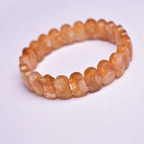 Yellow Crystal Bracelet Wealth Natural Crystal Jewelry