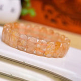 Yellow Crystal Bracelet Wealth Natural Crystal Jewelry