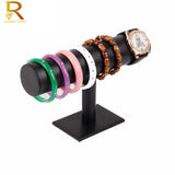 Black Velvet Bracelet Chain Watch T-Bar Rack Jewelry Holder
