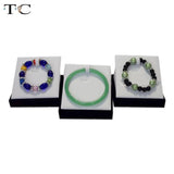 Bracelet & Bangle Holder Stand - PU & Velvet Anklet Display Rack