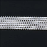 Natural Freshwater 8-9mm Round Pearl Strings