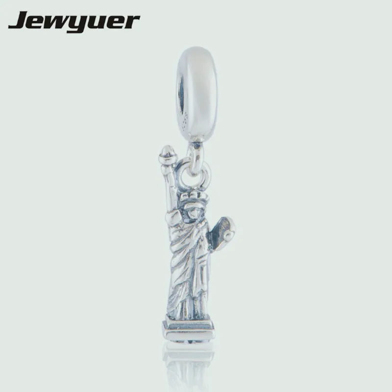 Religious Charm 925 Silver Beads for Bracelet DIY