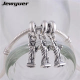 Religious Charm 925 Silver Beads for Bracelet DIY