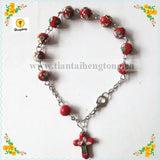 5 pcs 8mm Cloisonne Bead Rosary Bracelet - Special Offer