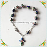 5 pcs 8mm Cloisonne Bead Rosary Bracelet - Special Offer