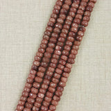 Natural Stone Loose Beads 5x8mm Abacus Nugget 150pcs for Jewelry Accessories