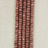 Natural Stone Loose Beads 5x8mm Abacus Nugget 150pcs for Jewelry Accessories