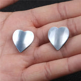 Mother Of Sea Shell Loose Beads Heart Jewelry