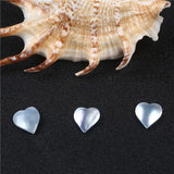 Mother Of Sea Shell Loose Beads Heart Jewelry