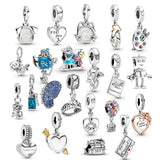 925 Sterling Silver Charm Bracelet DIY Accessories