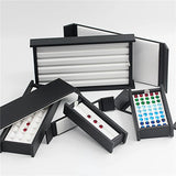 Portable Gem Storage Box with V Groove Display Tray