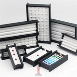 Portable Gem Display Tray with Lid, Diamond Gems Storage Box