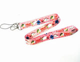 Cartoon Stitch Keychain Neck Strap Phone Lanyard P007