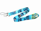 Cartoon Stitch Keychain Neck Strap Phone Lanyard P007