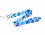 Cartoon Stitch Keychain Neck Strap Phone Lanyard P007