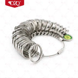 Metal HK Ring Sizer Measuring Gauging Tools Finger Sizer Jewelry