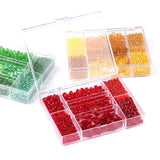 Mixed Shape Crystal Beads Set for Jewelry Making DIY