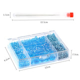Mixed Shape Crystal Beads Set for Jewelry Making DIY