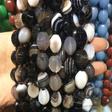 Natural Stone Necklace Agates Quartz 18 Inches